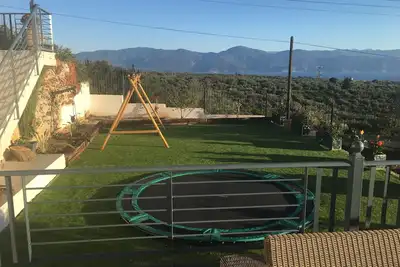 Villa avec vue imprenable sur la mer et la campagne