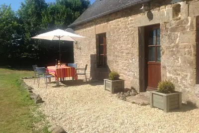 Image de Magnifiquement ferme rénovée. Beau jardin famille sympathique. Animaux acceptés