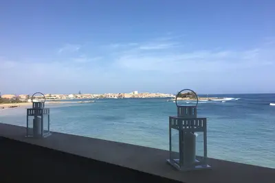 Image de Fantastique Casa Alba Serena sur la mer Ă Marzamemi 4/5 lits et Wi. Fi gratuit