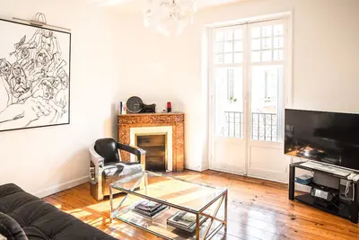 Image de 200m de la Grande Plage, Biarritz centre, tout à pied, wifi et parking