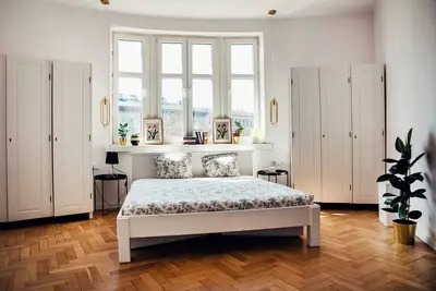 Image de Gold Apartment❤️ Balcon ▪ Projecteur ▪ 2 Salles de bain