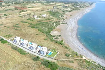 Image de Olga Villas à Lahania Beach, Rhodes Sud (Villa B)