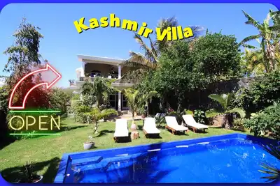 Villa mauricienne avec grande piscine privée