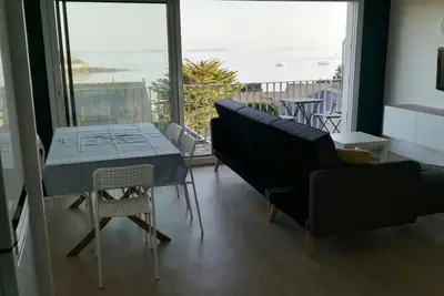 Image de Maison vue mer imprenable sur la baie de Trestraou