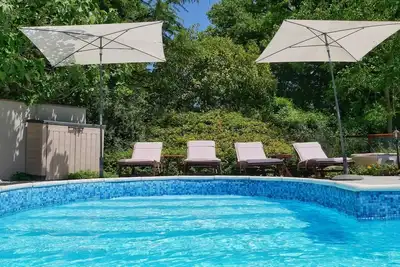 Image de Pietramelina- Belle ferme en pierre avec piscine dans le calme Cadre Valley