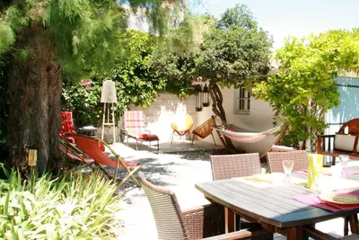 Image de Villa sur jardin à 2 min de la plage, 3 chambres