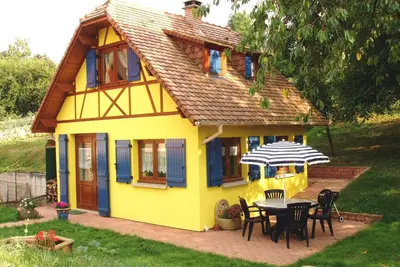 Image de \"Gite en Alsace\", entre Strasbourg et Colmar sur la route des vins, à Mutzig.