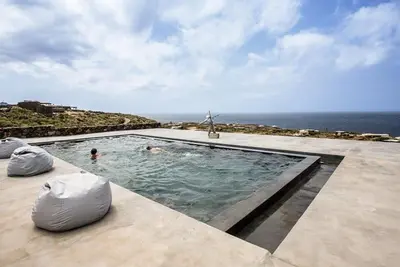 Image de Dammuso charmant inclus dans la ferme Dammusi Posidonia, avec piscine et vue mer