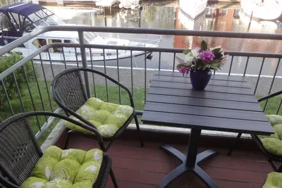 Image de Au milieu du port de plaisance de la ville lagunaire Ueckermünde / Mer Baltique - appartement pour 4-5 personnes