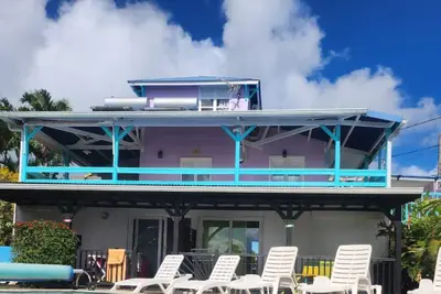 Image de T2 Coco à Kasavanille, meublé, piscine, clim, vue mer