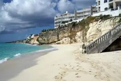Image de Front de mer exceptionnel, The Cliff Ă Cupecoy Beach, 2 chambres apt.