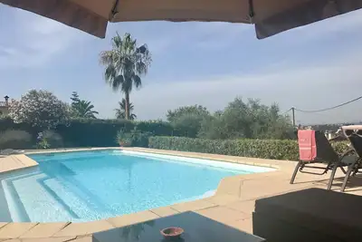 Image de Lieu l'Abadie - villa avec jardin collines niçoises belle vue grande piscine