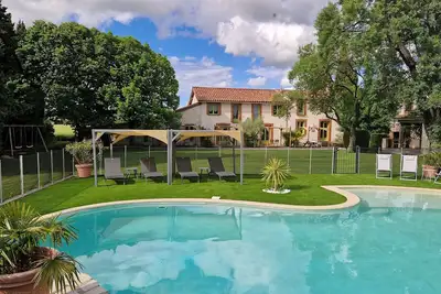 Image de En Rouger Gite Le Coquelicot 2 chambres (climatisé, piscine, sauna )