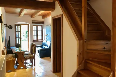 Image de Situé entre Bratislava, Vienne et Brno, maison historique fraîchement redécorée