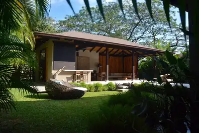 Image de Casas de Agua, Agua Marina, maisons de créateurs. À distance de marche de la plage