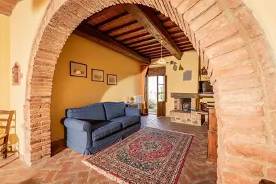 Image de \"Il Querciolo\"   Apartment \"Fitto\" for 4+2  people in a farmhouse in Valdichiana, in the heart of Tuscany