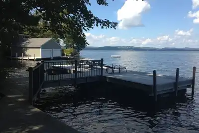 Image de Lac Sunapee, récent Lakefront privée Accueil avec Embarcadère