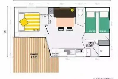 Image de Mobilhome Confort 4 personnes