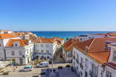 Image de \"Estrela de Sesimbra\" est l'étoile de Sesimbra