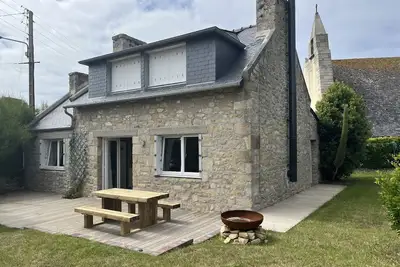 Image de Typique maison de pĂŞcheur bretonne en pierre