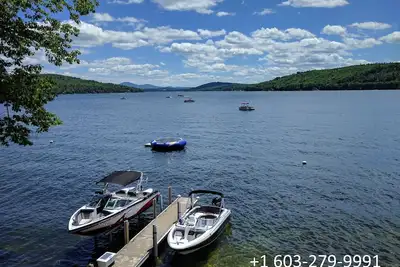 Image de Belle lac Winnipesaukee Waterfront sur Meredith Bay