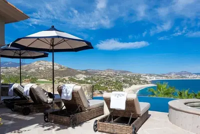 Image de Casita 50 in Villas del Mar propose des vues panoramiques, un chariot de golf