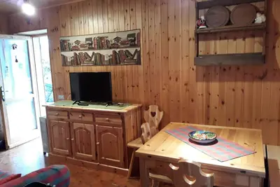 Image de Lignod: appartement d'une chambre de 35 m² avec vue sur le Mont Rose et accès direct au jardin