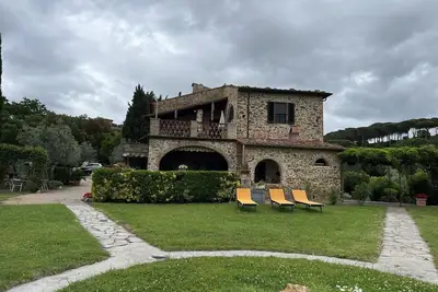 Image de \"Loggia\" appartement, maison de campagne, jardin, vue mer, à 6 km de la mer