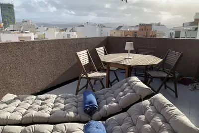 Image de Penthouse avec vue à côté de Las Canteras.
