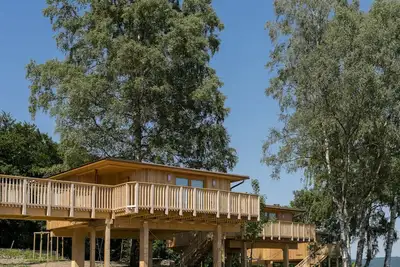 Image de Maison dans les arbres Ahornhöhe avec accès sans obstacle