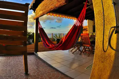 Image de Gîtes Akansyel vert vue mer des Caraibes(Vert)