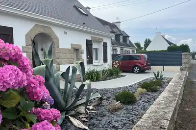 Image de maison, près de la ville close, du port et des plages, wifi