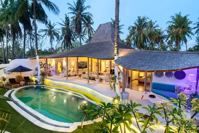 Image de Villa privée de luxe avec piscine Gili Air