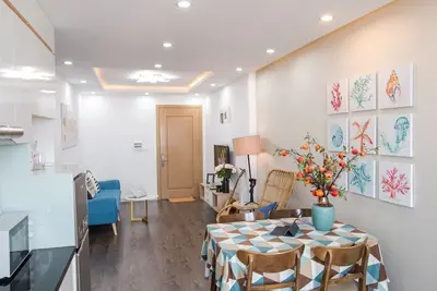 Image de Incroyable large vue sur l'océan 2 chambres Chiic Appartement