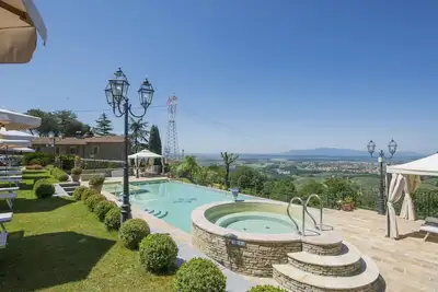 Image de Merveilleuse maison de vacances avec Wifi, climatisation, piscine, Tv, vue panoramique et parking