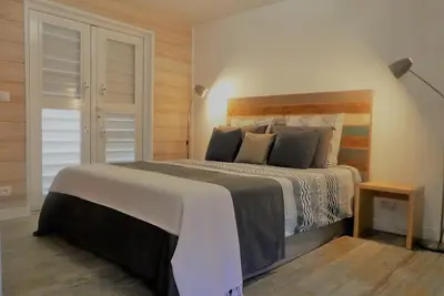 Image de Lodge climatisé avec piscine proche de Deshaies