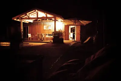 Image de Maison en Bois dans la foret du Medoc porte de Bordeaux et de l'Ocean