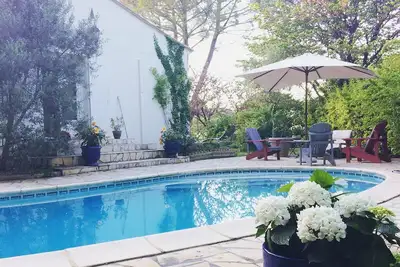 une villa spacieuse et confortable sur 3 niveaux  idéale pour deux familles