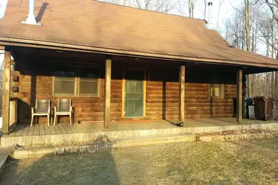Image de Spacieux Log Cabin situé entre le saumon célèbre et Rivières Oswego