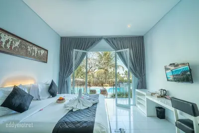 Image de 2 chambres de luxe de luxe avec 4 petits déjeuners dans la région d'Ubud