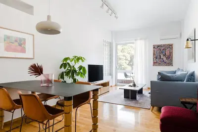 Adorable appartement 2bd près du stade Kallimarmaro