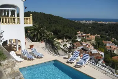 Image de Javea : villa 250m2, piscine privée, vue mer et montagnes, Bbq, wifi.