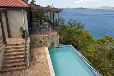 Image de Palm Hill - Aucun Dommage! Belle villa insulaire avec des couchers de soleil spectaculaires!
