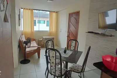 Image de Appartement Maragogi, 2 chambres avec air conditionné, wi-fi et vue mer.