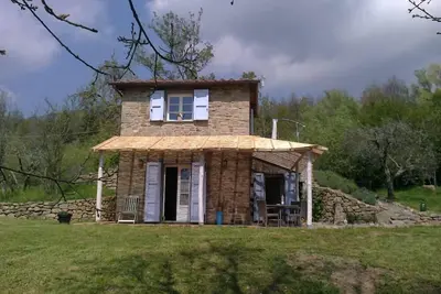Image de Maison romantique avec piscine, wi-fi, jardin clos dans le vert