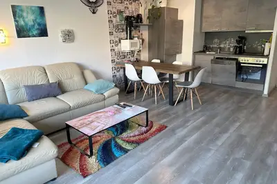 Image de grand appartement de 58 m² pour des vacances de rêve dans un appartement confortable