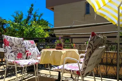 Image de Appartement d'une chambre avec le balcon et la vue sur le mer Makarska (A-15200-a)