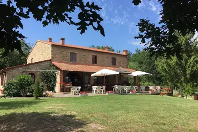 Image de Campo di Carlo Ferme sur les collines de la Côte des Etrusques