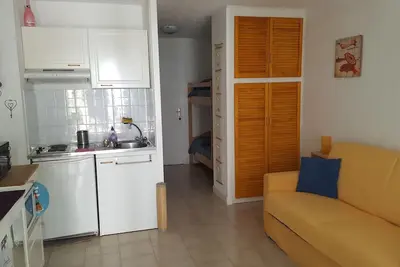 Image de Studio de 4 pièces avec jardin à quelques pas de la mer