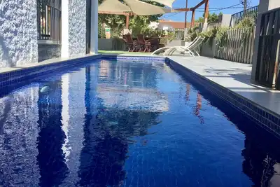Villa avec piscine privée à la plage, près de Barcelone